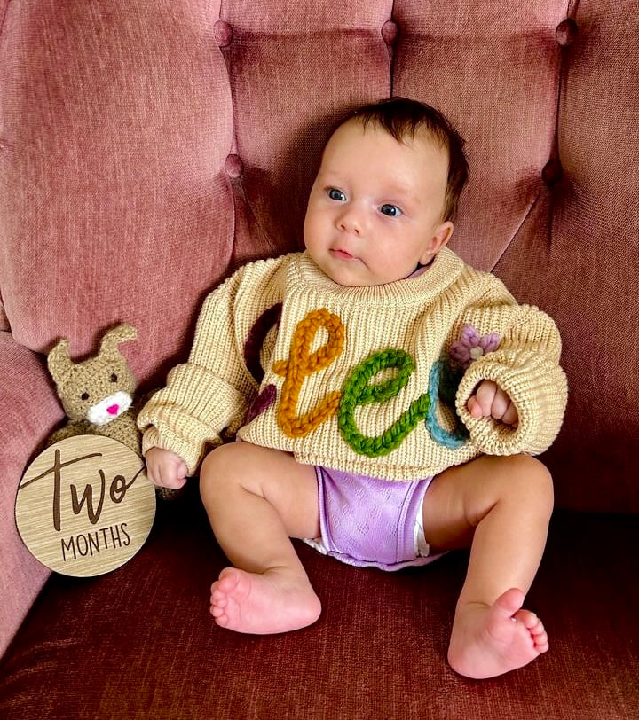 Cleo personalized sweater