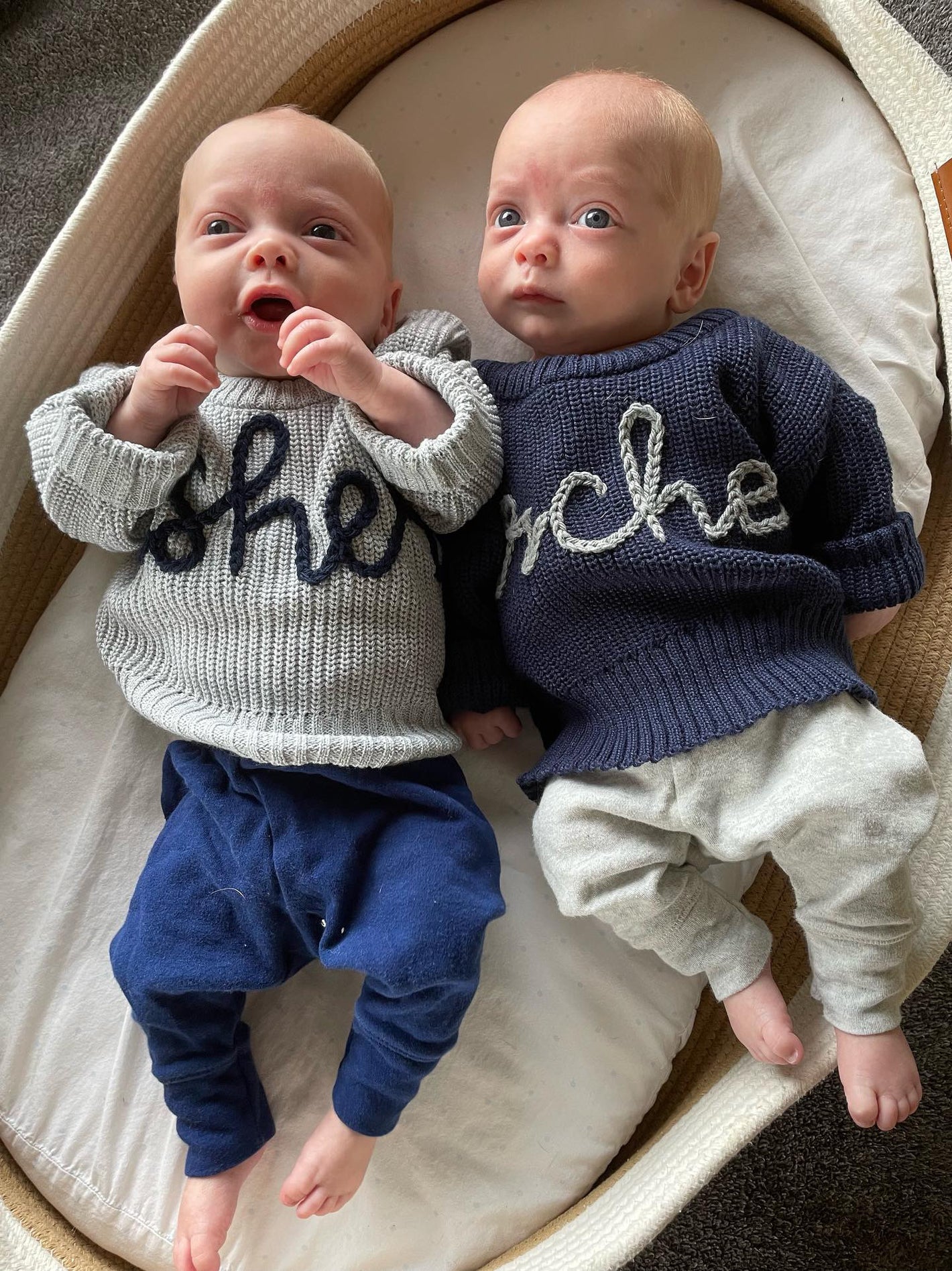 twin boys newborn