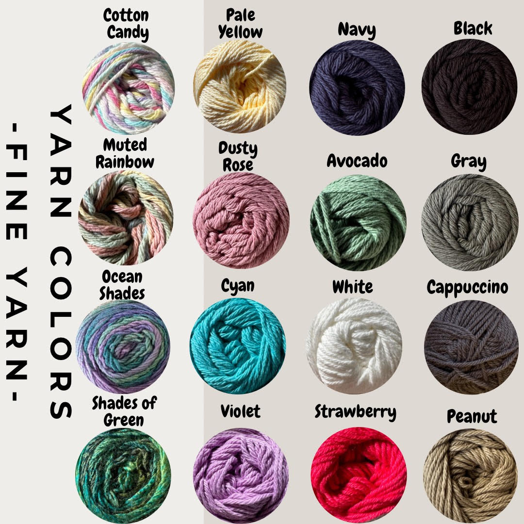 fine yarn choices